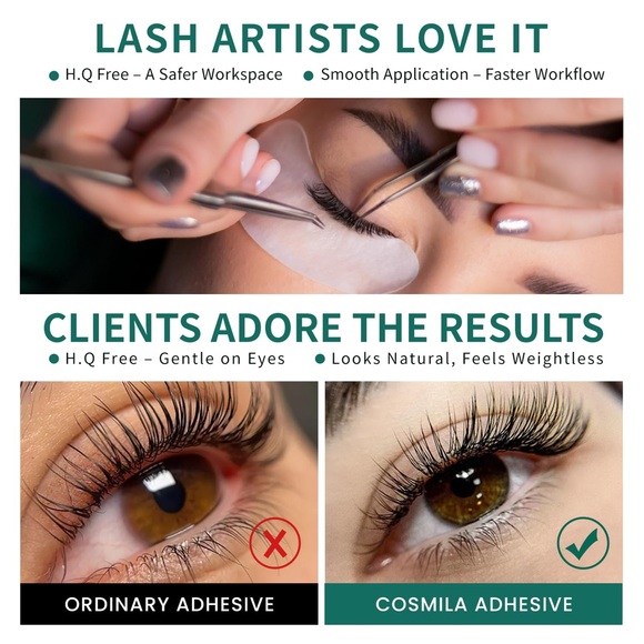 Classic Eyelash Extension Glue, Made in Japan, 8 Wk Retention for Professionals - Picture 5 of 13